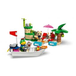 Lego animal crossing paseo en barca con el capitán