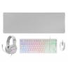 Combo mars gaming mcp - rgb3w 4 en 1 blanco