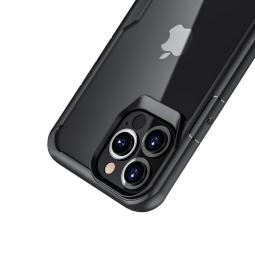 Funda muvit shockproof 2m para apple iphone 13 pro transparente - negra