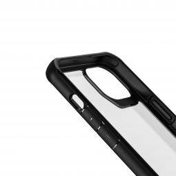 Funda muvit shockproof 2m para apple iphone 13 transparente - negra