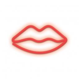 Lampara forever neon led lips red