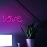 Lampara forever neon led love pink