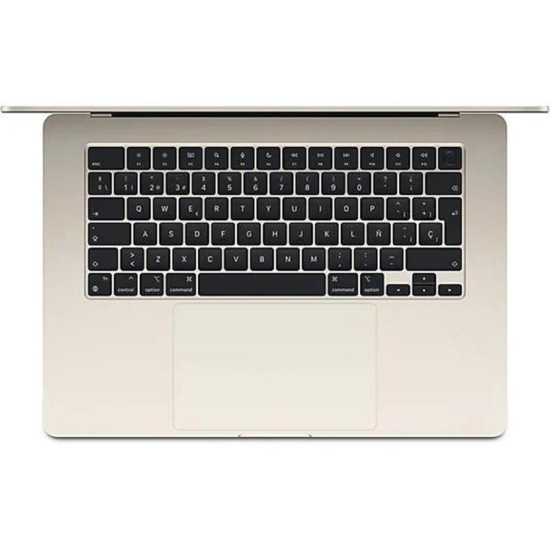 Portatil apple macbook air 15 chip m3 8c 16gb ssd 512gb 15.3pulgadas