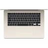 Portatil apple macbook air 15 chip m3 8c 16gb ssd 512gb 15.3pulgadas