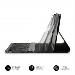 Funda + teclado subblim keytab pro para tablet samsung a9+ 11pulgadas