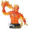 Figura mini busto diamond marvel comic human torch 1 - 6 scale