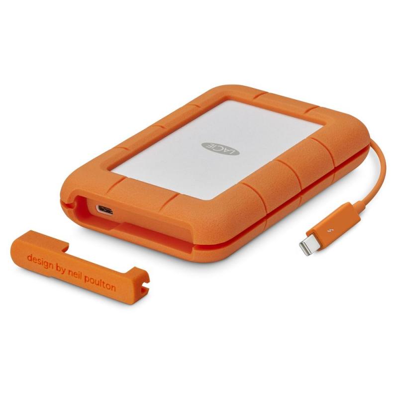 Disco duro externo hdd lacie rugged 5tb 2.5pulgadas usb - c