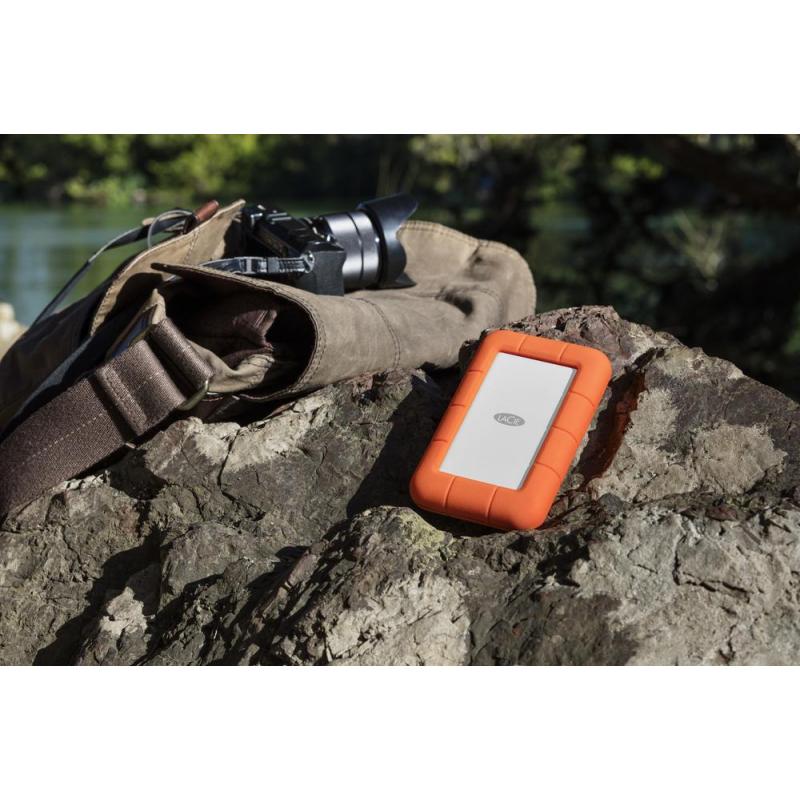 Disco duro externo hdd lacie rugged 5tb 2.5pulgadas usb - c