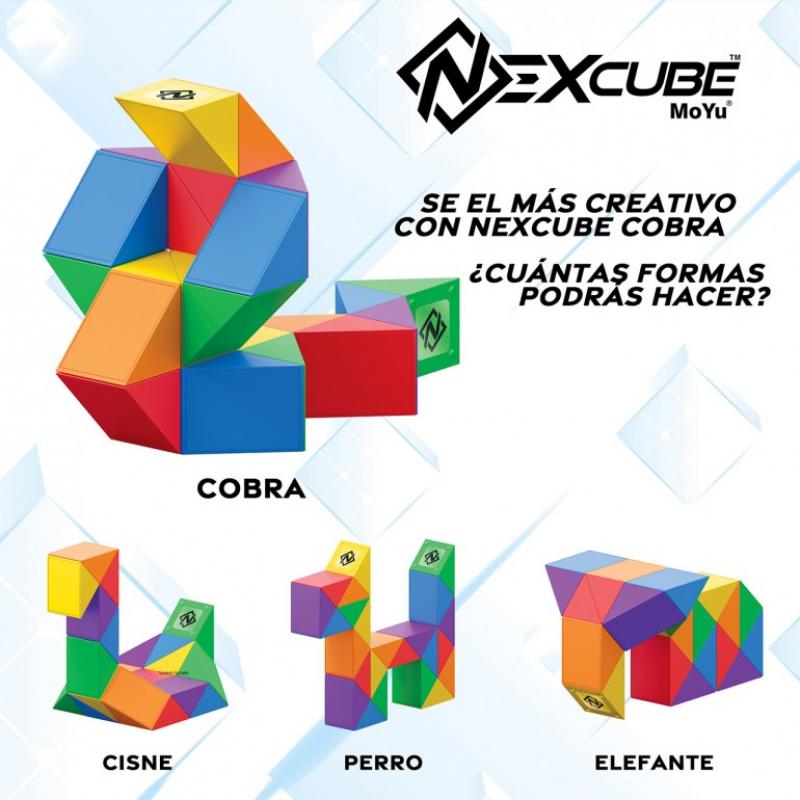 Juego de lógica rompecabezas goliath nexcube cobra