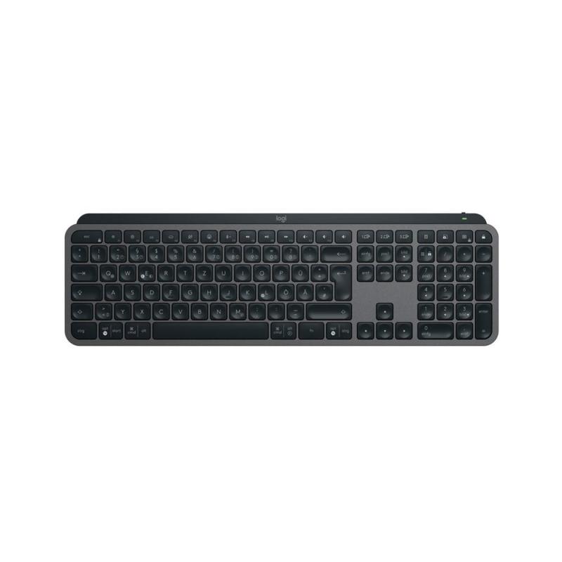 Teclado logitech mx keys s inalambrico grafito