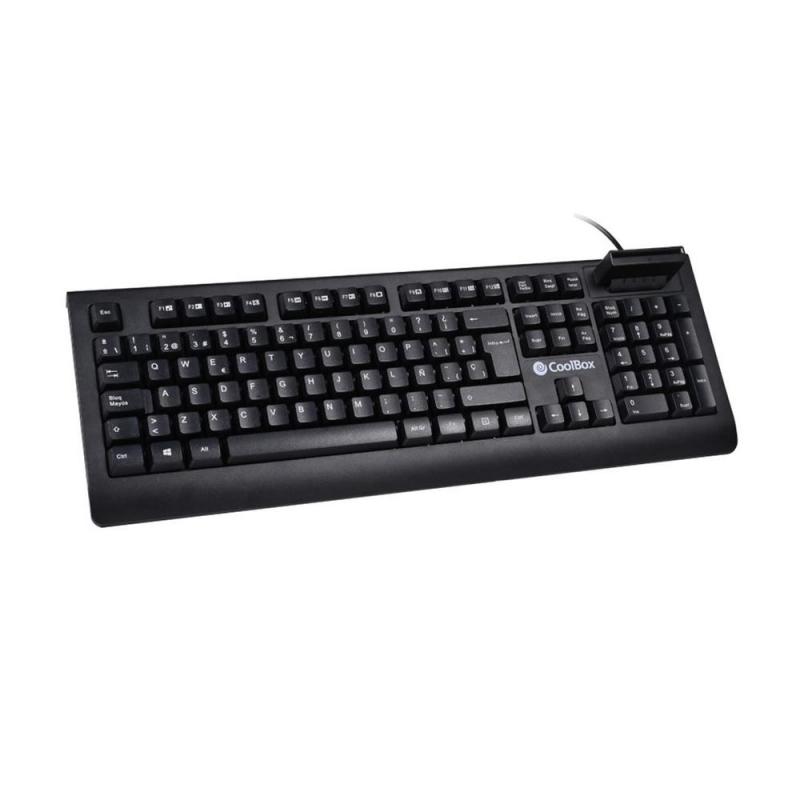 Teclado coolbox con lector dniie 4.0 coo - tec04dni