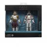 Pack 2 figuras hasbro star wars the black series ahsoka captain enoch & night trooper