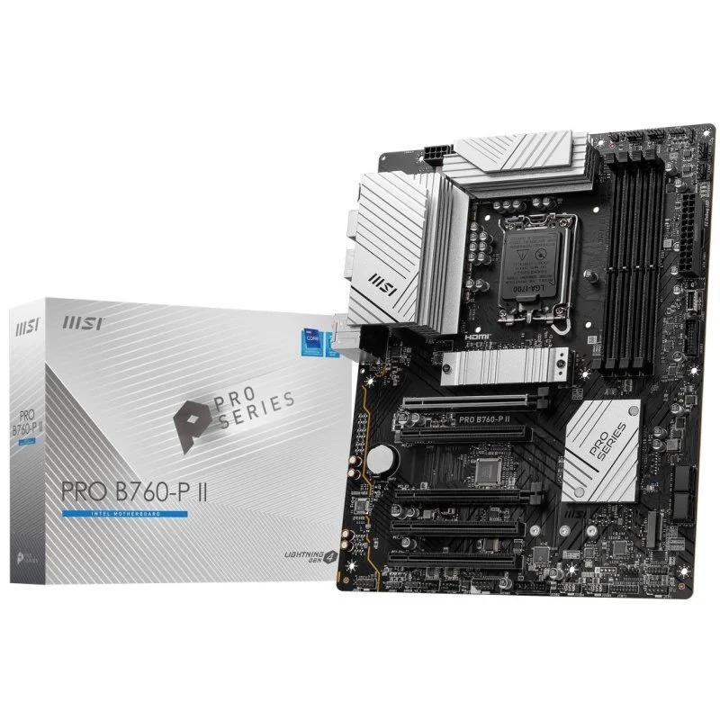 Placa base msi 1700 pro b760 - p ii ddr5 atx