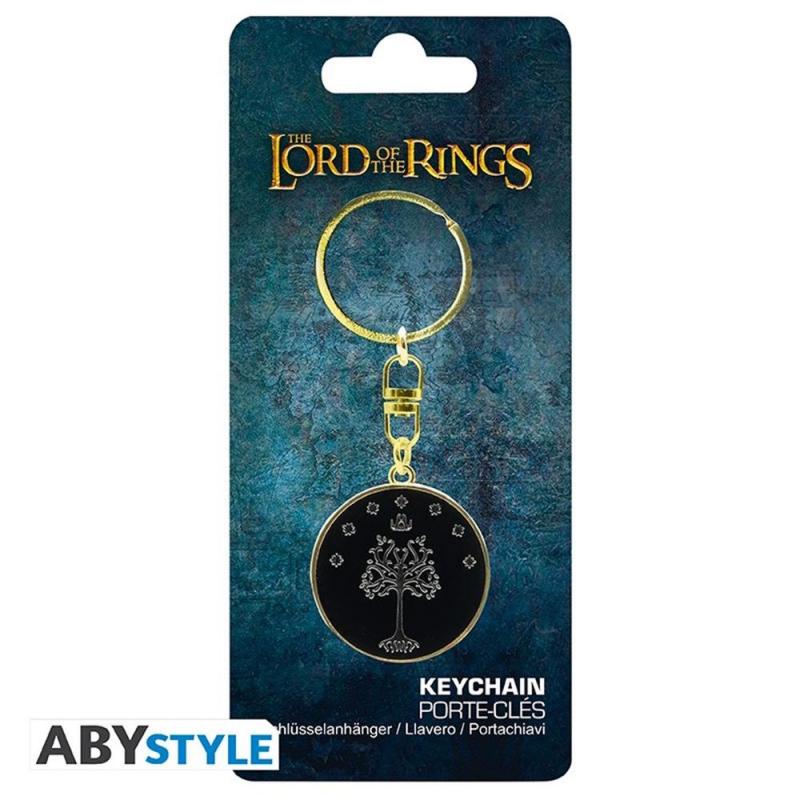 Llavero abystyle el señor de los anillos arbol blanco de gondor