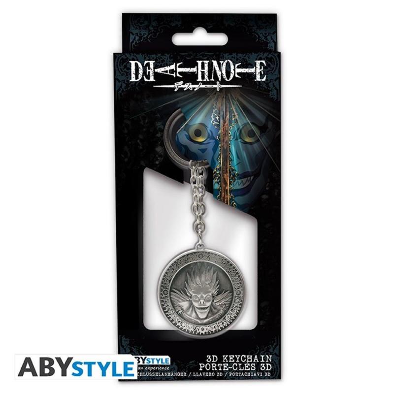 Llavero 3d abystyle death note medallon de ryuk