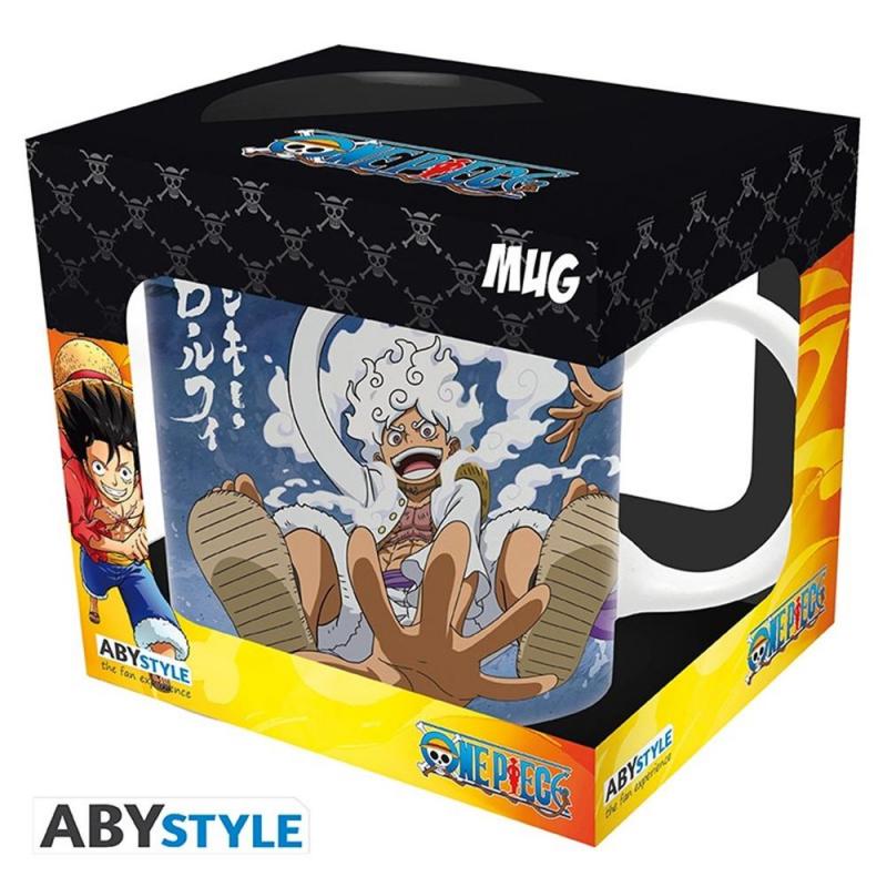 Taza abystyle one piece luffy nika