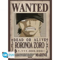 Poster gb eye one piece wanted zoro wano