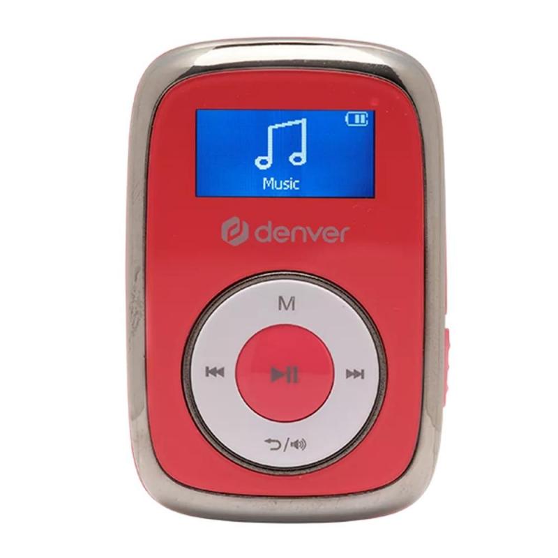 Reproductor mp3 denver mps - 316r 1pulgadas - 16gb