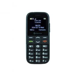 Telefono movil denver bas - 18600l 1.77pulgadas - sms - quand band - camara - boton sos - para mayores