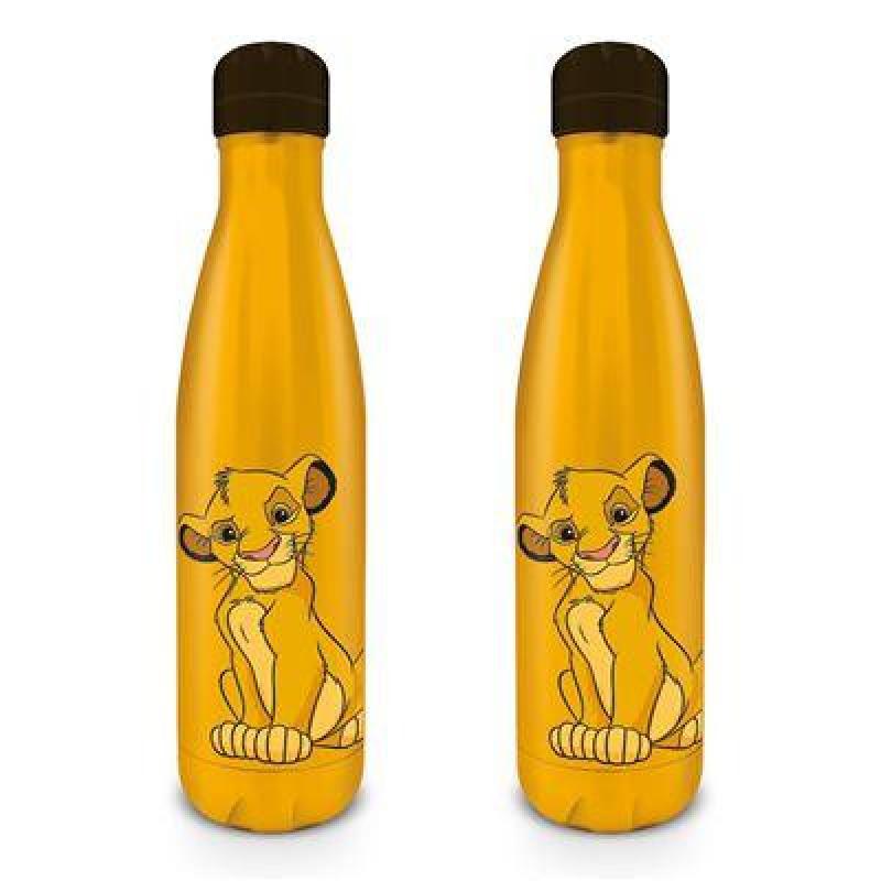 Botella de acero pyramid disney el rey león simba 550 ml