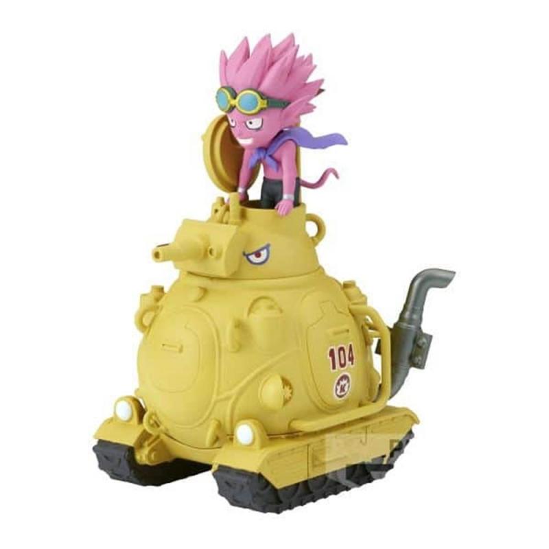 Figura banpresto sand land mega world collectable army tank corps n0. 104 13cm