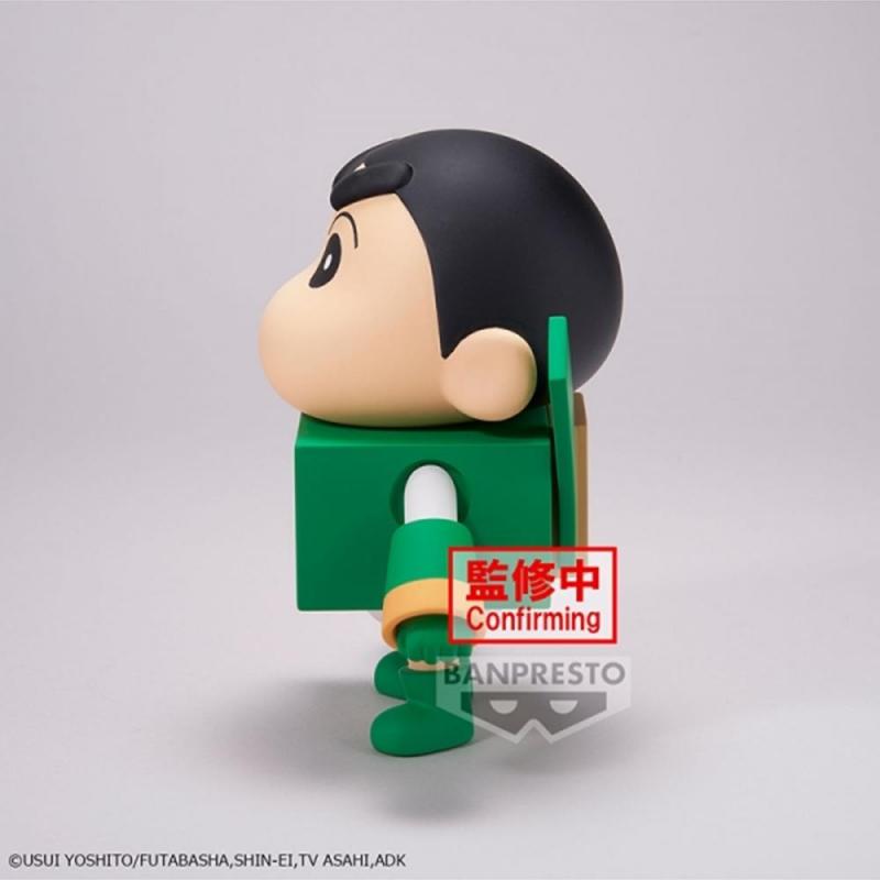 Figura banpresto crayon shinchan cosplay shinchan robot 11cm