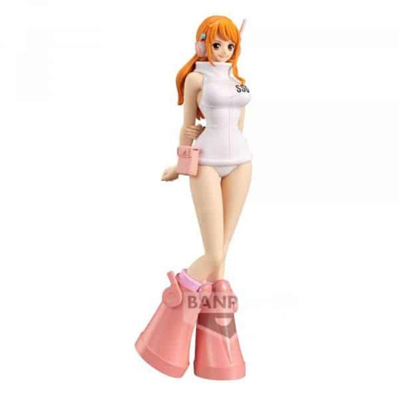 Figura banpresto one piece dxf the grandline series egg head nami 16cm