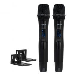 Microfono inalambrico doble uhf fonestar sonair - pro - 2m