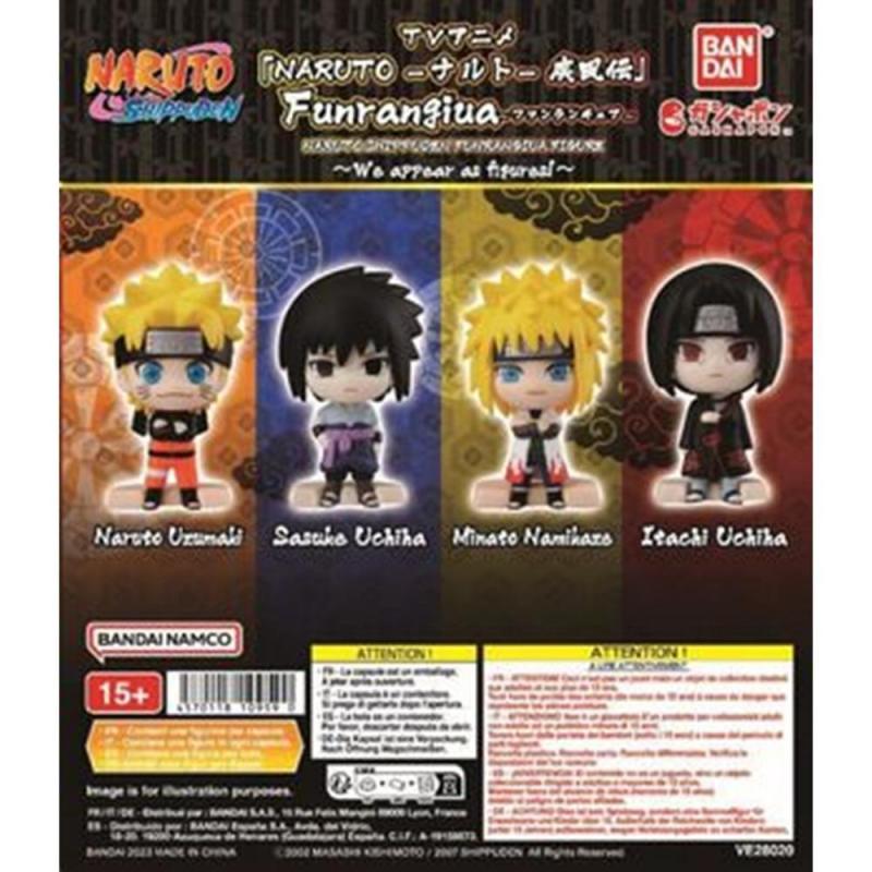 Surtido bandai gashapon naruto shippuden funrangiua 30 articulos