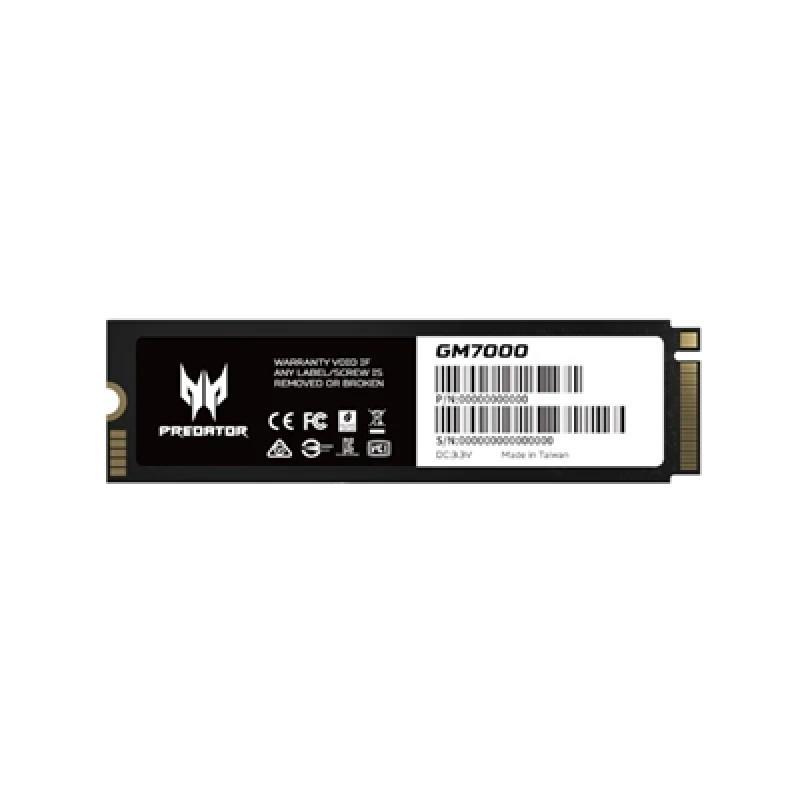 Disco duro interno solido ssd acer predator gm - 7000 1tb pcie nvme gen4