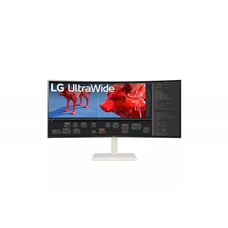 Monitor lg led ips 38wr85qc - w 37.5pulgadas 3840 x 1600 hdmi displayport usb - c altavoces reg. altura