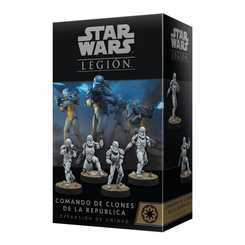 Juego de mesa star wars legion comando de clones de la republica edad recomendada 14 años