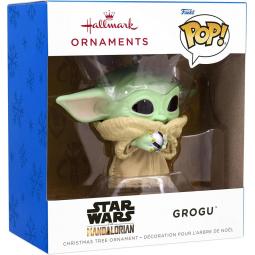 Adorno de navidad funko star wars grogu figura de resina