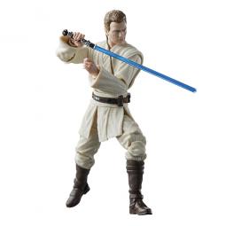 Figura hasbro star wars the black series archive obi - wan kenobi (padawan)