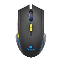 Raton gaming ngs gmx - 200 inalambrico con luces led 3200dpi
