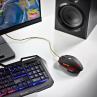 Raton gaming ngs gmx - 123 con cable y luz led 3200dpi