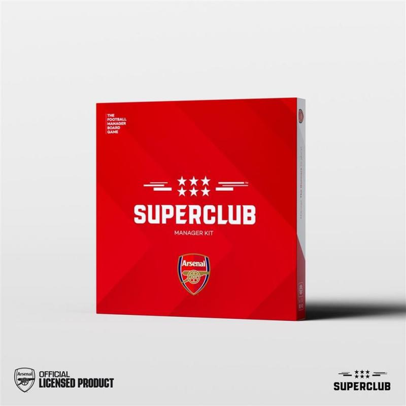 Juego de mesa superclub arsenal manager kit ingles