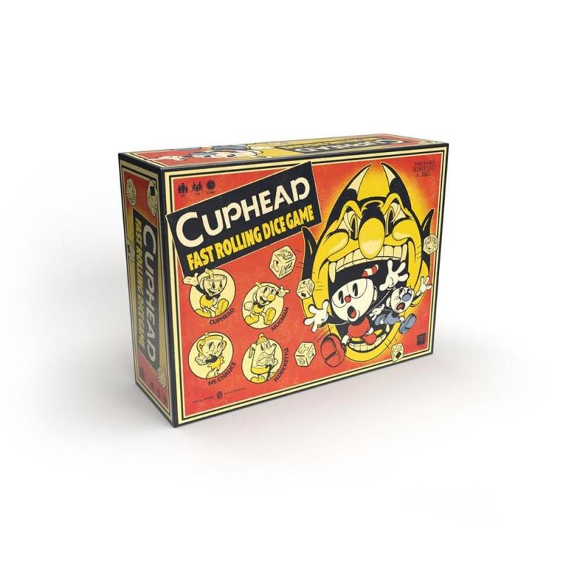 Juego de mesa cuphead fast rolling dice game ingles