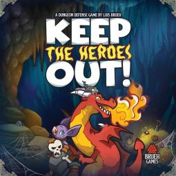 Juego de mesa keep the heroes out ingles