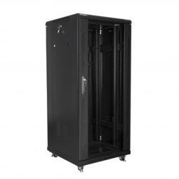 Armario lanberg rack 19pulgadas 27u 600x600 negro