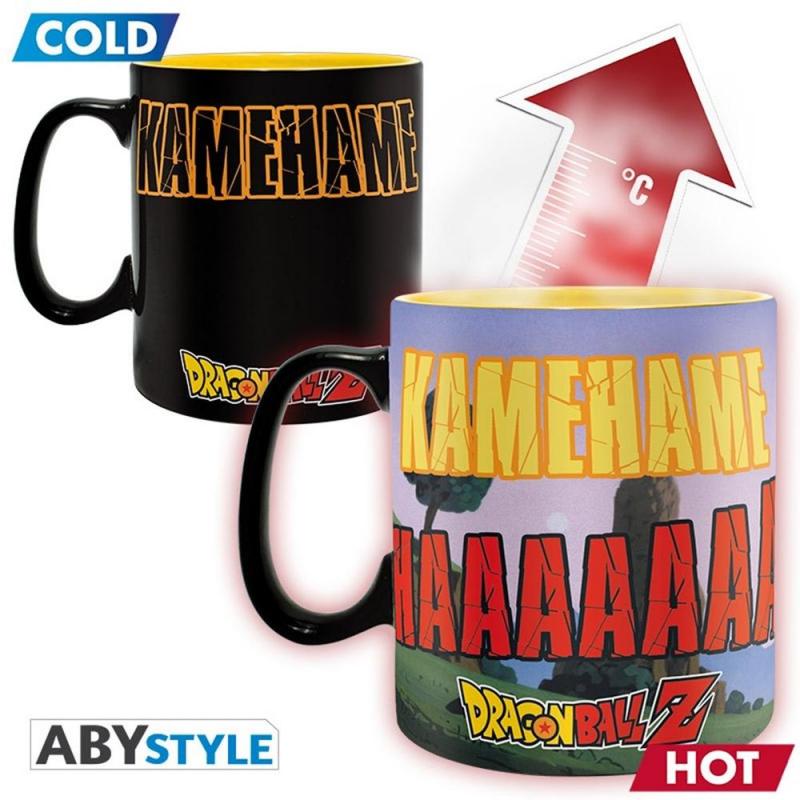 Taza termica abystyle dragon ball z kamehameha