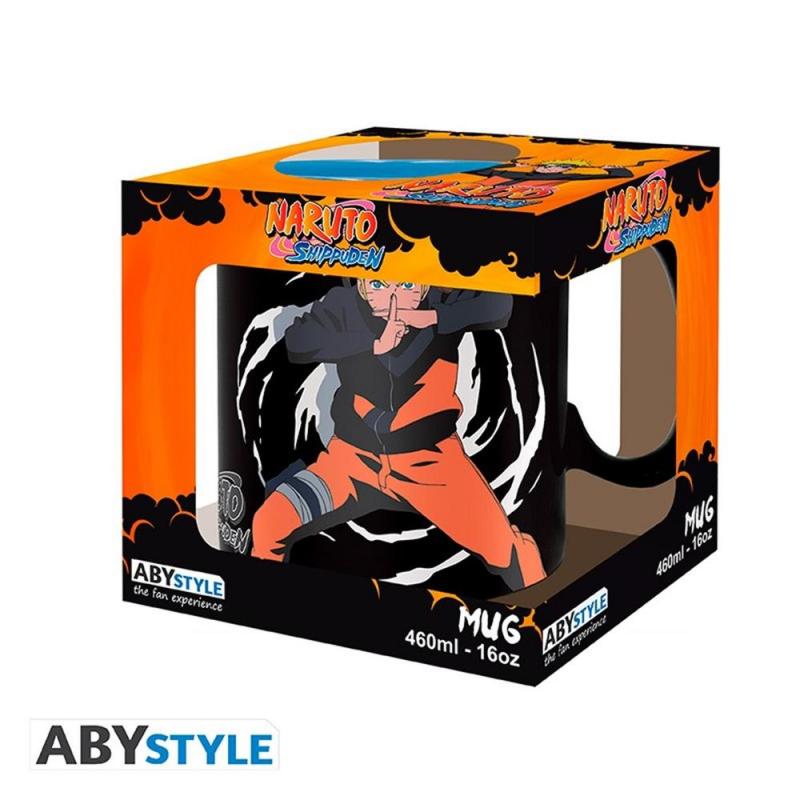 Taza abystyle naruto shippuden naruto & kurama