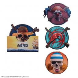 Set 4 posavasos cinereplicas one piece #1