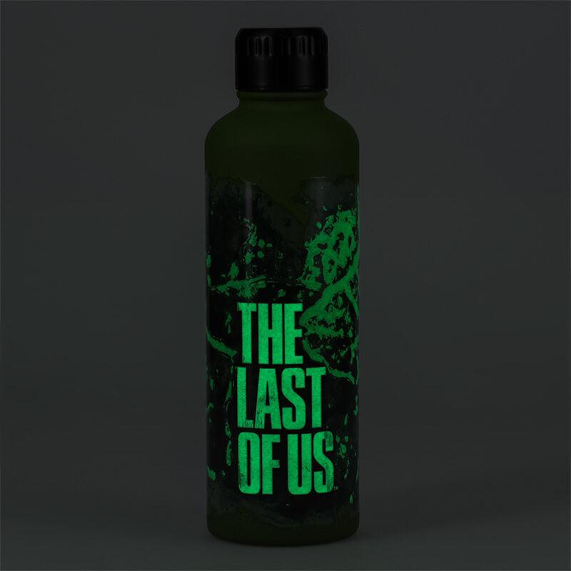 Botella metálica paladone the last of us (brilla en la oscuridad) 500 ml