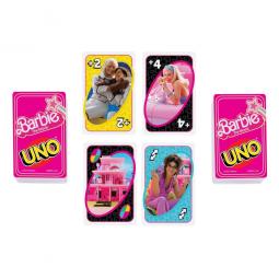 Juego de cartas uno barbie