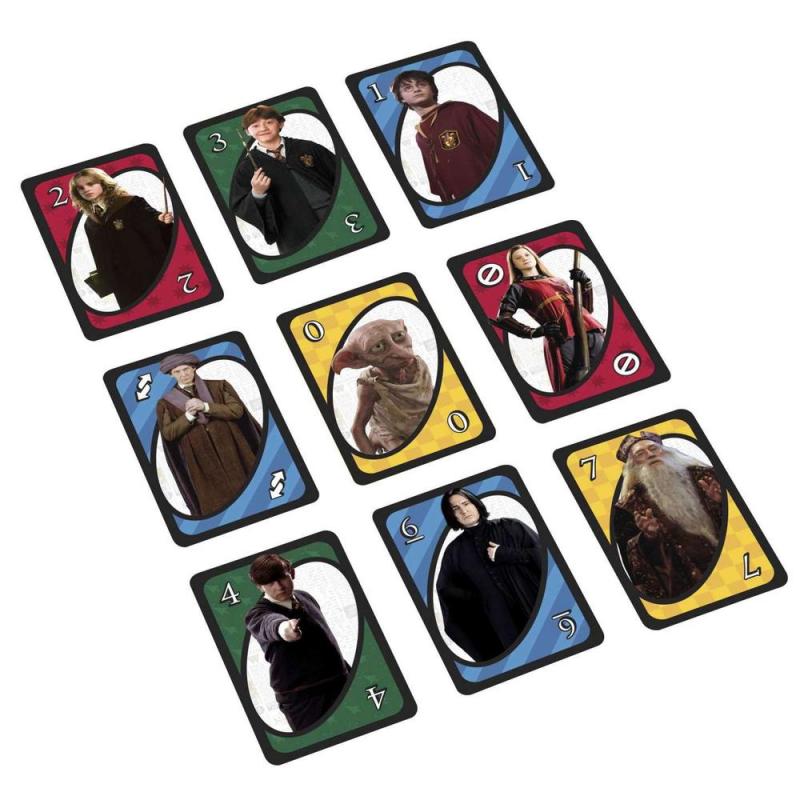 Juego de cartas uno harry potter