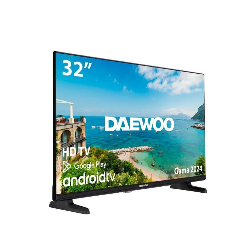 Tv daewoo 32pulgadas led hd ready - 32dm63ha - android smart tv