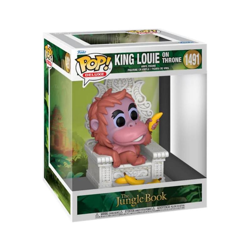 Funko pop disney el libro de la selva rey louie en trono 80785