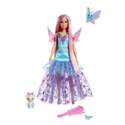 Muñeca barbie mattel cuento de hadas & mascotas