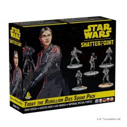 Juedo de mesa star wars shatterpoint today the rebellion dies squad pack edad recomendada 14 años